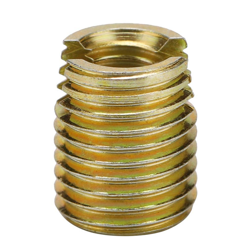 [Australia - AusPower] - YWBL-WH Self-tapping Carbon Steel Inserts Thread Insert Accessories M2 M3 M4 M5 M6 M8 M10 Inserts 20Pcs ((Inner M3*0.5 Outer M5*0.5)), Fastener 