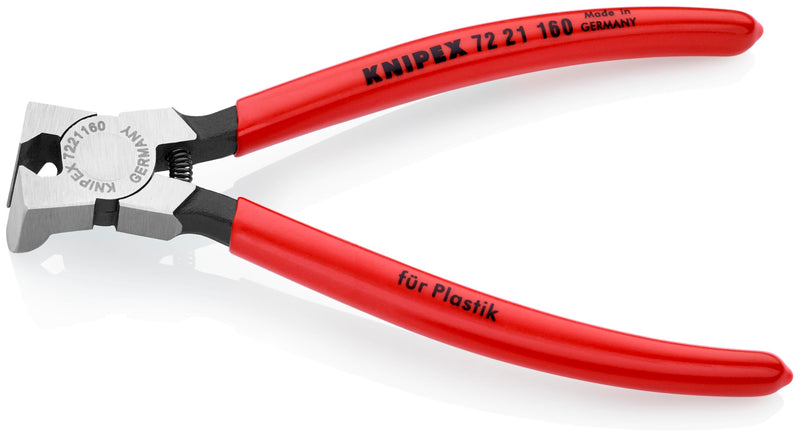 KNIPEX 72 21 160 85-Degree Angle Diagonal Flush Cutters