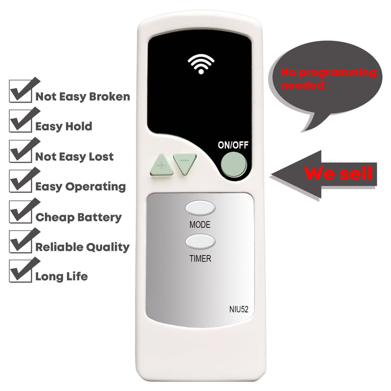 [Australia - AusPower] - Replacement Remote Control for Vornado Heater VMHi600 VMH600 VMH500 