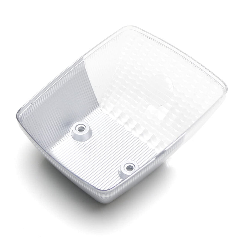 iJDMTOY Gloss Clear Silver Front Turn Signal Lamp Lenses Compatible With 1986-18 Mercedes W463 G-Class G500 G550 G55 G63 G65, (2) Clear OE-Spec Replacement