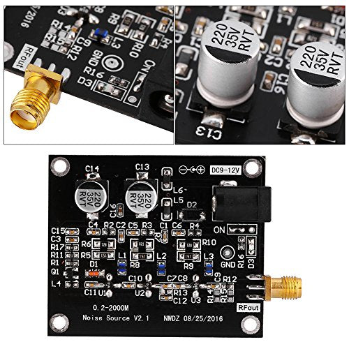 Noise Source Module 1.5GHz High Flatness Filtered Amplifier Noise Generator for Spectrum Analyzer with SMA Connection