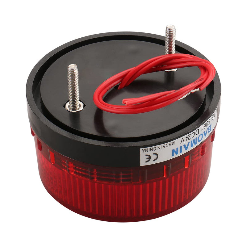 [Australia - AusPower] - Baomain Warning Lamp LTE-5061 Industrial DC 24V LED Flash Strobe Light Red 
