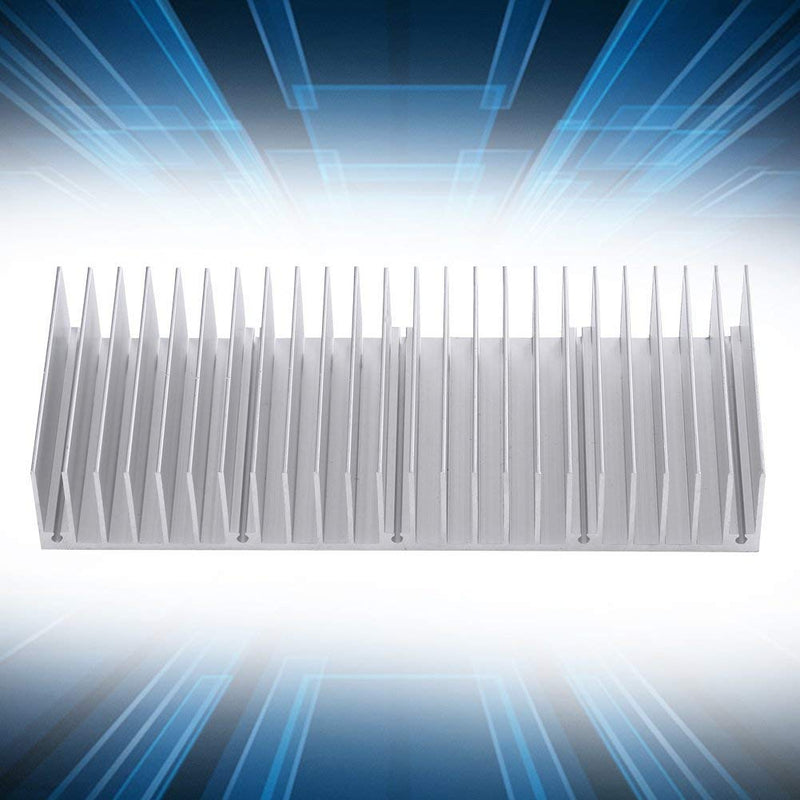 [Australia - AusPower] - 1 piece aluminium heat sink/cooling fins, heat sink heat sink set, 24 teeth, 150 mm heatsink, 150 x 59 x 25 mm 