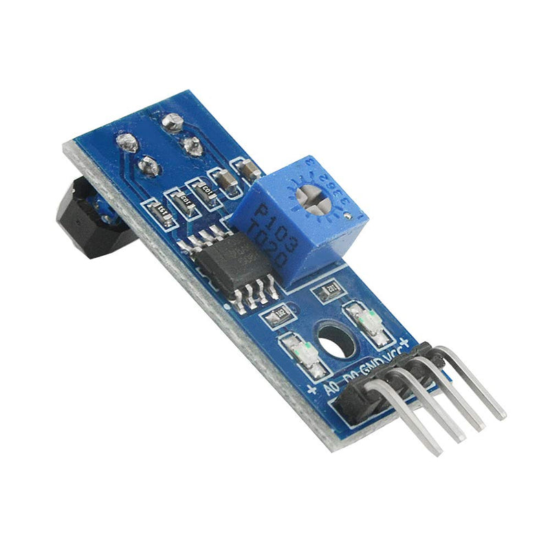 [Australia - AusPower] - WMYCONGCONG 10 PCS TCRT5000 Infrared Reflective Sensor Module IR Barrier Line Track Photoelectric Switch with Jumper Wires for Arduino Smart Car Robot 
