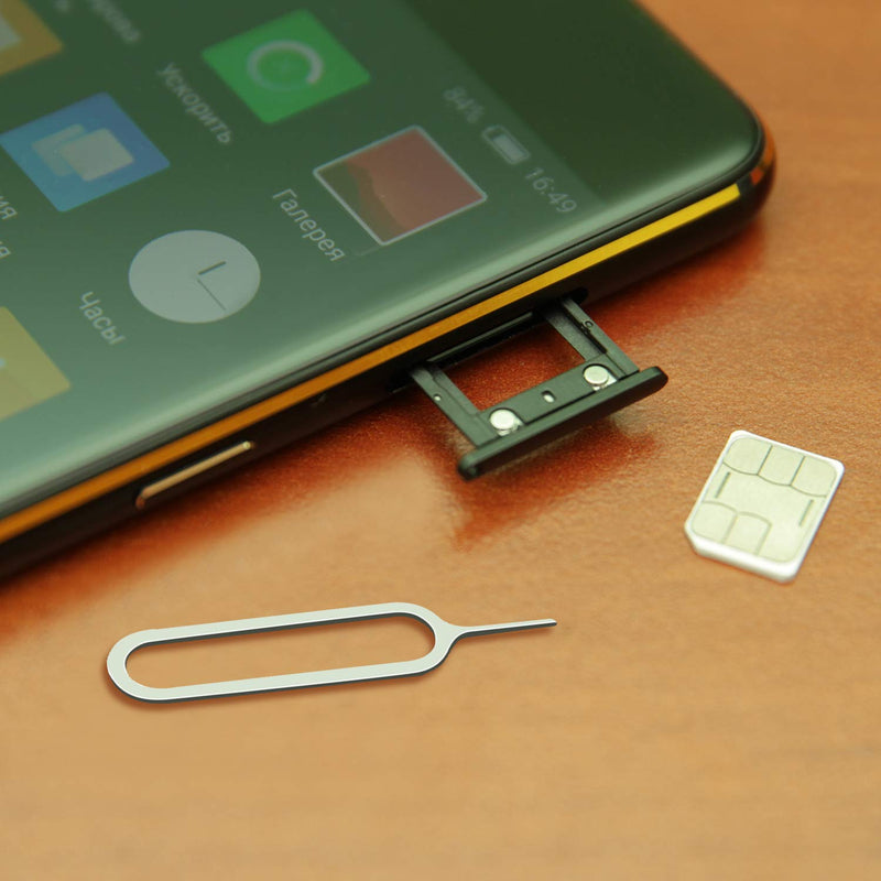 [Australia - AusPower] - Tatuo 300 Pack Sim Card Tray Eject Pin Ejector Removal Tool Compatible with iPhone X, 8 Plus, 8, 7 Plus, All Other iPhone Models, iPads, iPods, Samsung Galaxy Note/S/Edge/J Series, HTC Phone Models 