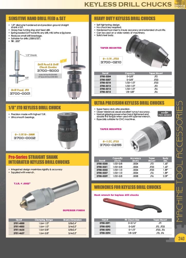 [Australia - AusPower] - HHIP 3900-1763 NMTB 30 Taper to Jacobs JT3 Arbo JT3 Jacob Taper Taper 30 