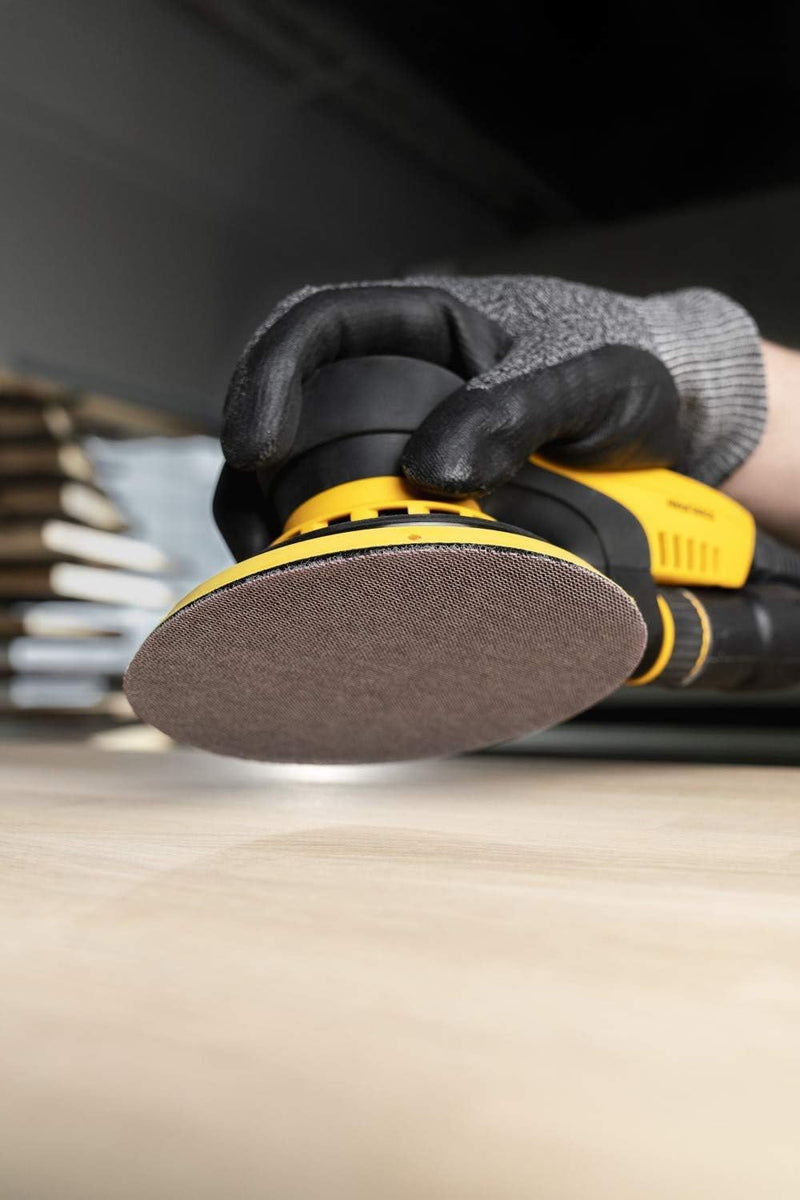[Australia - AusPower] - Mirka Abranet Mesh Sanding Discs Ø 125mm Grip / Grit P120 / 50 pcs / 5423205012 / For 125mm Orbital Sanders / for Sanding of Wood, Putty, Lacquer, Composite Korn P120 