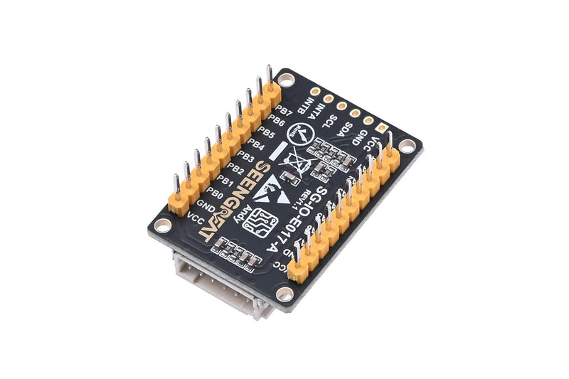 [Australia - AusPower] - XICOOLEE MCP23017 IO Expansion Board Module, 16 I/O Pins for Raspberry Pi for Arduino STM32, Onboard 3 Digit DIP Switch, I2C Interface, 3.3V/5V Level 