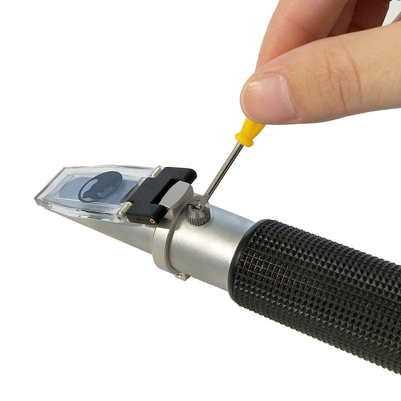[Australia - AusPower] - 0-10% Brix & Cutting Fluid, Rhino Handheld Refractometer with Automatic Temperature Compensation (Copper) Accuracy 0.1% 