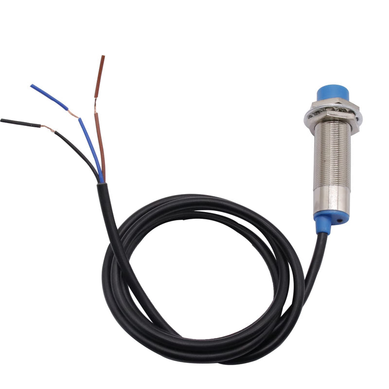 [Australia - AusPower] - 5Pcs LJ18A3-8-Z/BY NO Normally Open Inductive Proximity Sensor Switch PNP DC6V-36V M18 3 Wire Detector 8mm 