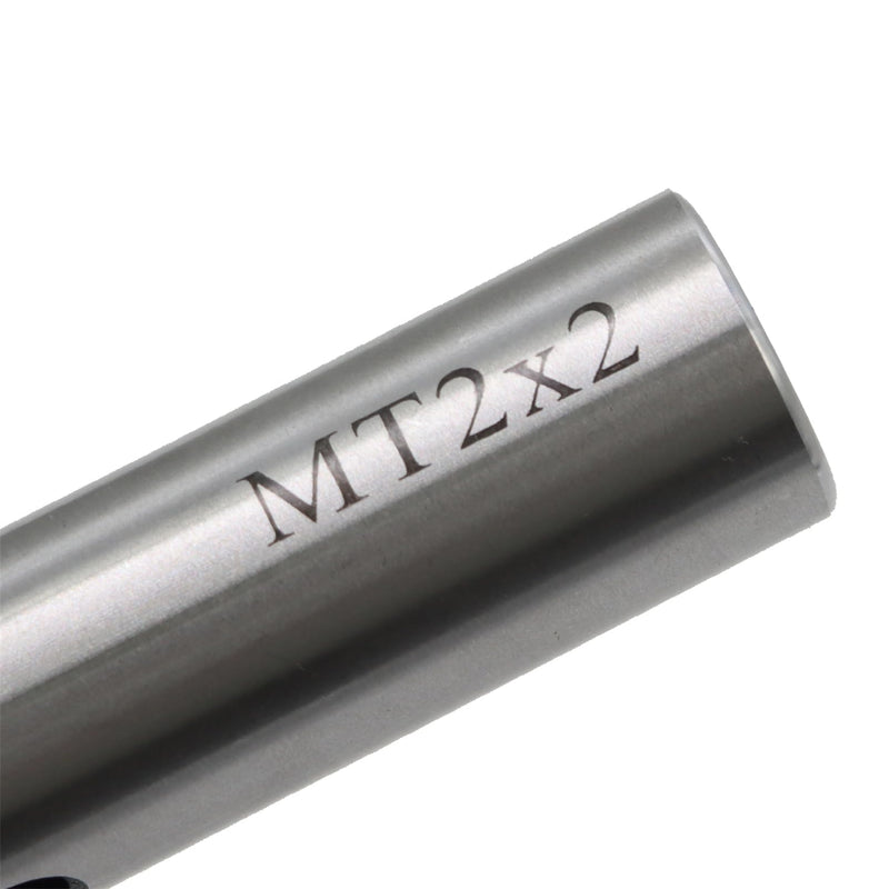 [Australia - AusPower] - Extension Sleeve Morse Taper MT2 Outside to MT2 Inside Drill Bit Collect Fixture Diameter 30mm Length 175mm 