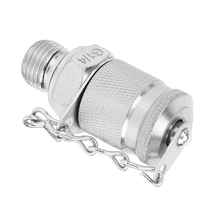 [Australia - AusPower] - G1/4-M16x2 Hose Fitting Adapter Hydraulic Test, Steel Test Port and Diagnostic Equipment Quick Coupler High Pressure Measuring Point Coupling 