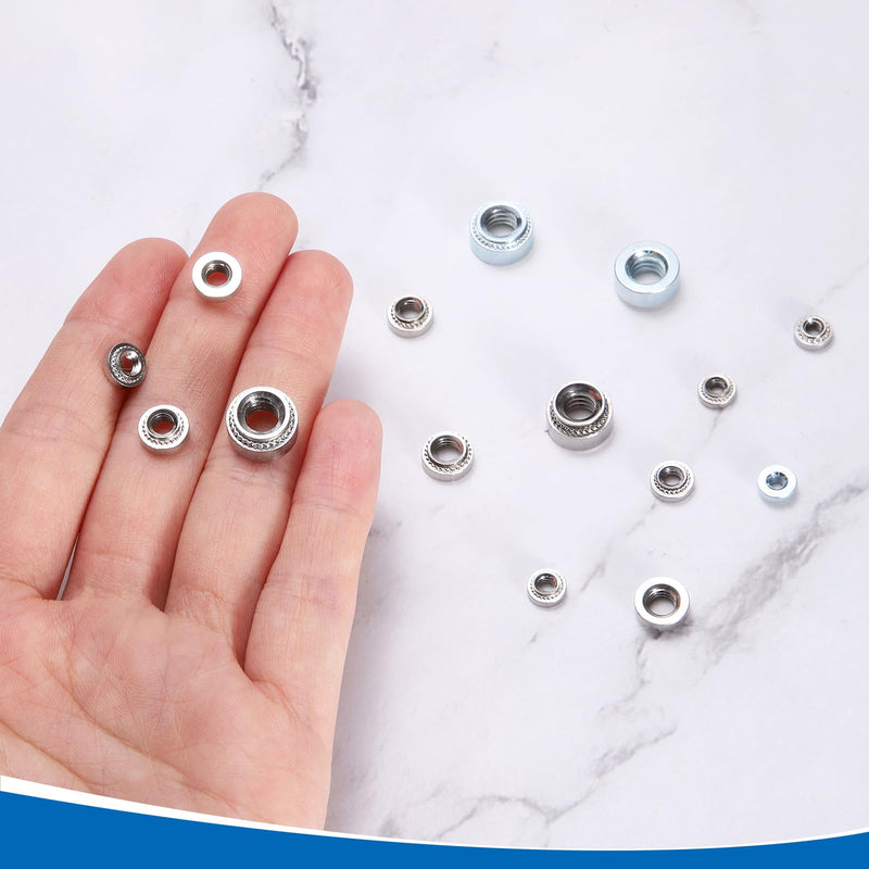 [Australia - AusPower] - uxcell 25Pcs Self-Clinching Nuts, #4-40 x 0.11 304 Stainless Steel Pressure Rivet Nut Mounting Hardware Fastener for Construction Industry #4-40 x 0.11" 25 