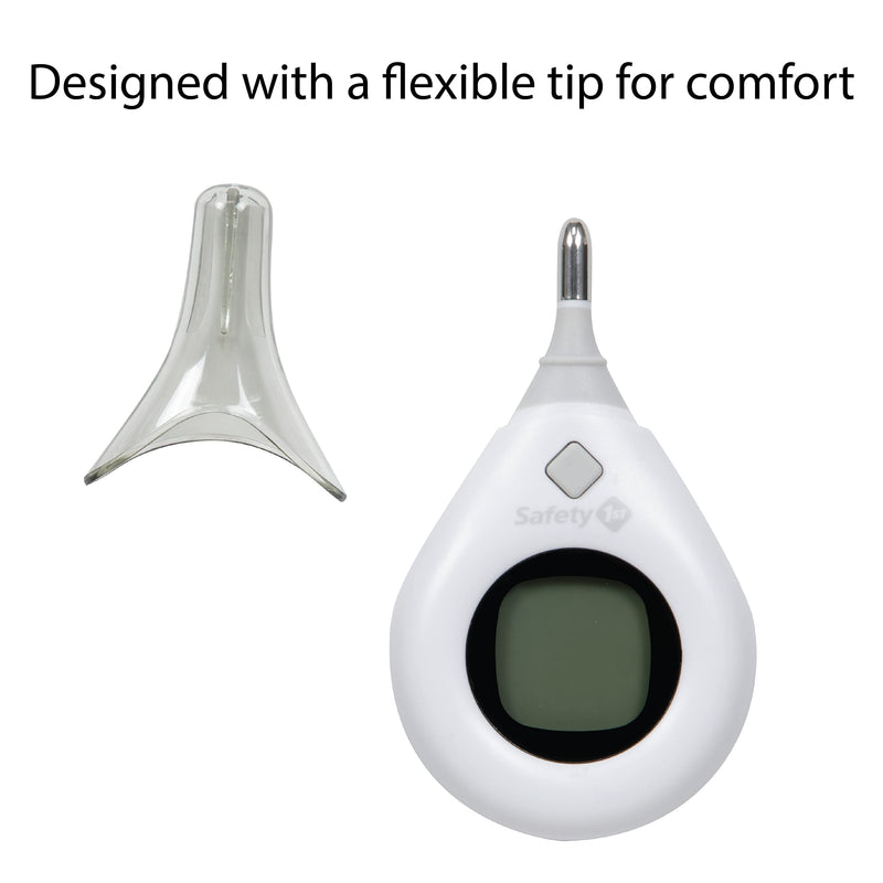 [Australia - AusPower] - Safety 1st 5 Second Read Rectal Thermometer, Quick, Accurate Reading in just 5 Seconds, Grey 