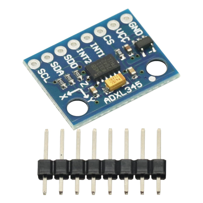 [Australia - AusPower] - 2Pcs ADXL345 Accelerometer Sensor 3-Axis Digital Gravity Sensor Acceleration Module IIC/SPI Transmission for arduino Nano 