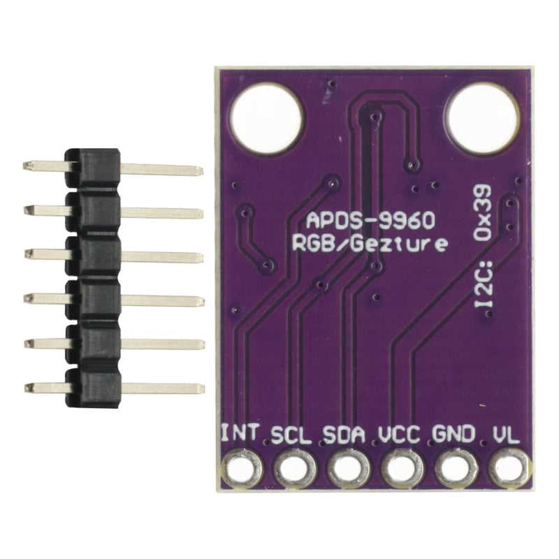 [Australia - AusPower] - 2Pcs APDS9960 Proximity Sensor Detection and Non-Contact Gesture Detection RGB Gesture Sensor APDS9960 Ambient Light 