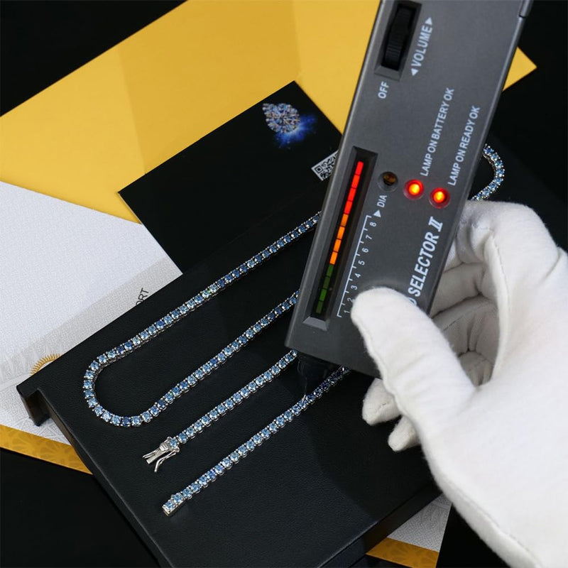 Thermal Conductivity Tester, Diamond Pen, Portable Hardness Tester, Diamond Hardness Pen, Precision Jewelry Testing Tools for Gemstones and Diamonds