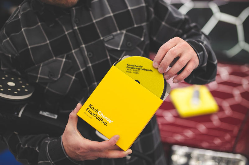 [Australia - AusPower] - Koch Chemie Polishing Sponge Medium Fine Cut Pad 