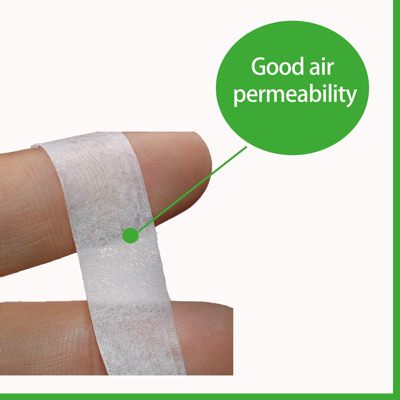 Medical Aloe Low-Allergy Tape, for Surgery, First aid, face, Skin, etc. Multi-Functional Medical Tape (1 in x 3Rolls) 1 in x 3Rolls
