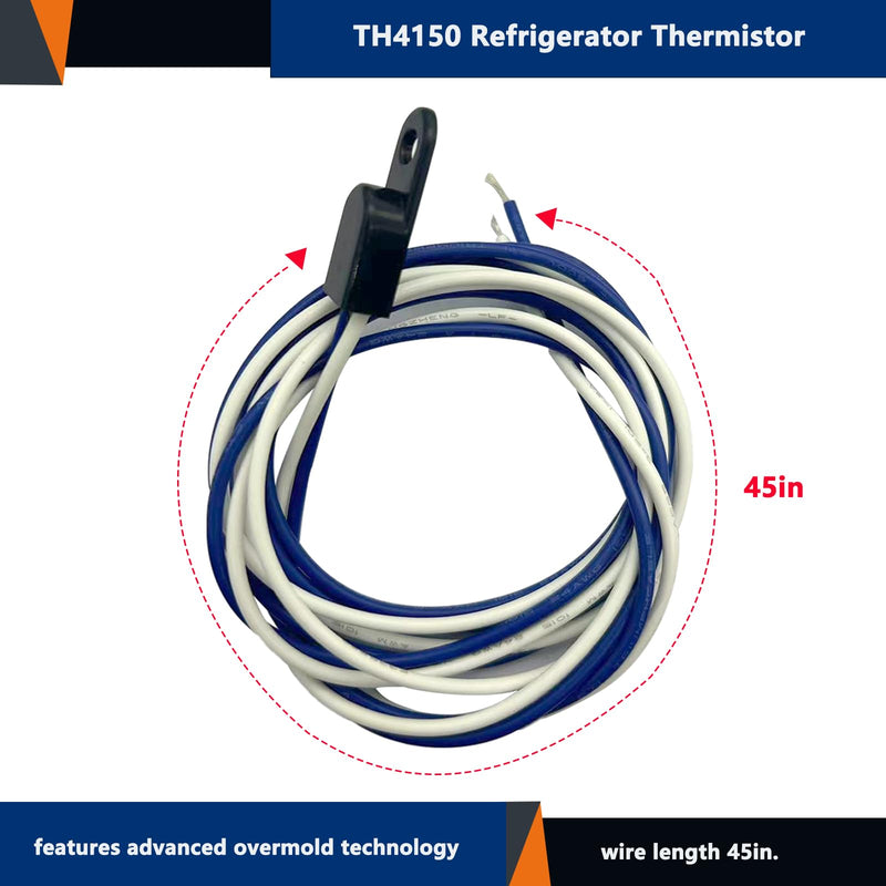 [Australia - AusPower] - 2 pack TH4150 Refrigerator Thermistor Replacement Thermistor TH4150 4204150 4204150S 3014350 12 Month Warranty 