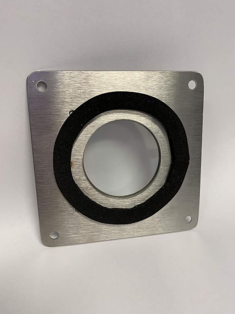UV Inspection Viewport - Sight Glass for UVC Installations, HVAC Duct Mounted Viewport Sight Glass - Ultra Violet Lamp Installation Viewport (3) 3