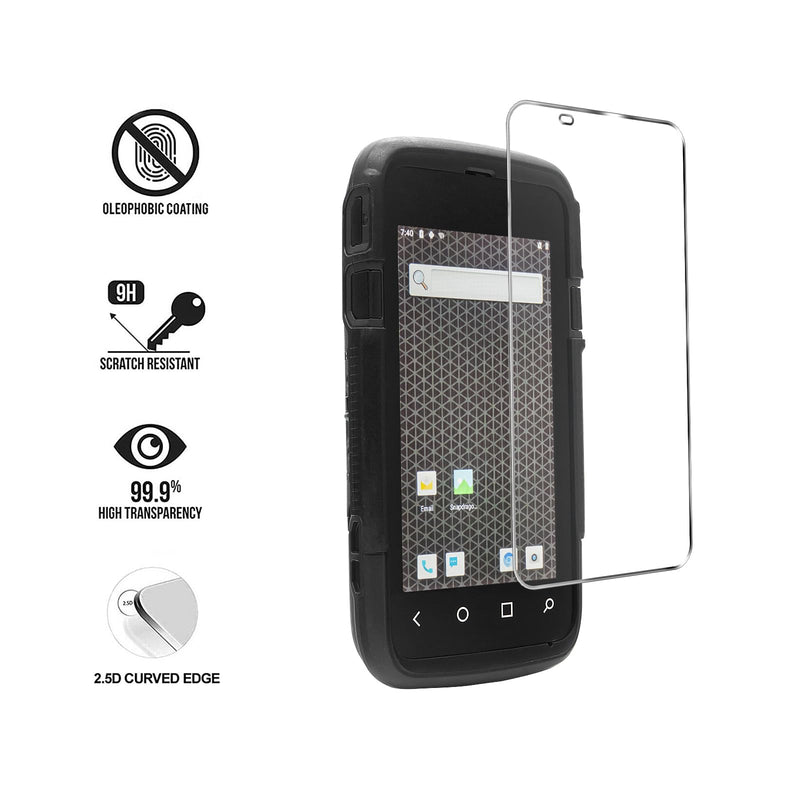 [Australia - AusPower] - 3pcs Tempered Glass Screen Protector for Honeywell Dolphin CT60 Handheld Barcode Scanner Mobile Computer, 9H Scratch-Resistant HD Clear Durable Protective Film 