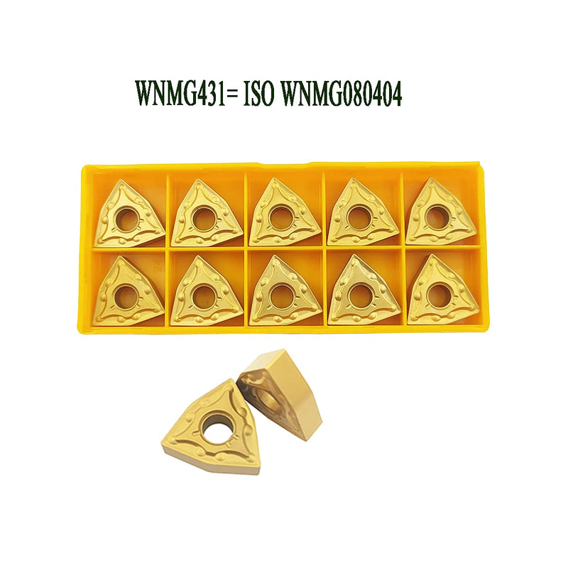 30PCS CNMG 431 + WNMG 431 + TNMG 331 CNC Lathe Indexable Solid Carbide Turning Insert Blade for Lathe Turning Tool Holder | ASZLBYM turning plates for turning tool turning steel with turning plate 30 Stück Gold