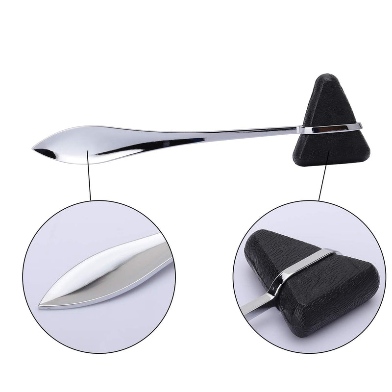 [Australia - AusPower] - 2 Pack Taylor Neurological Reflex Hammer, Taylor Neuro Hammer?7-1/2-inch (Black) 