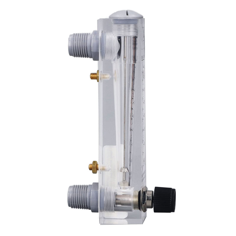 [Australia - AusPower] - 0.1-1GPM Panel Type Tube Liquid Flowmeter Adjustable Knob Water Liquid Meter Liquid Measuring Tool 