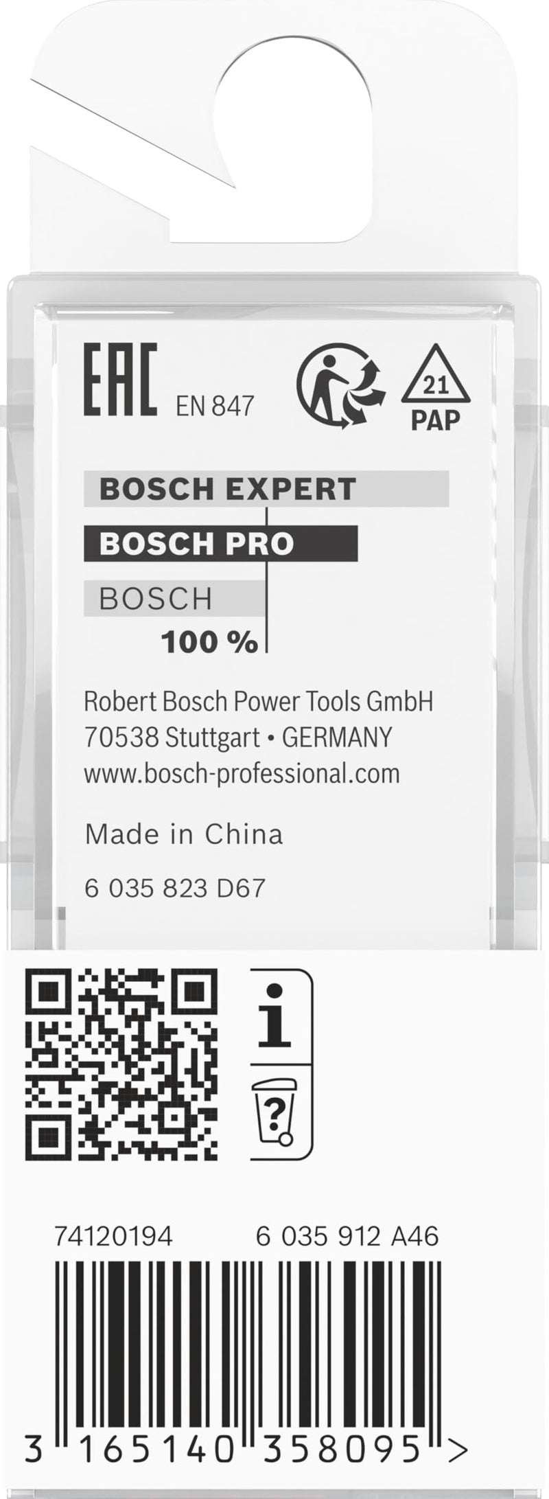 Bosch Professional Flush Cutter Standard for Wood (for Wood, Diameter 12.7 mm, Working Length 25.4 mm, Accessories Hand Cutter), Diameter 12.7 mm / Working Length 25.4 mm L 25,4 mm 25 Millimeter