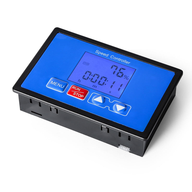 DEWIN Speed Controller, LCD Display 0-100% Adjustable Wireless Remote Control DC Motor Speed Controller DC 6.5-55V 30A