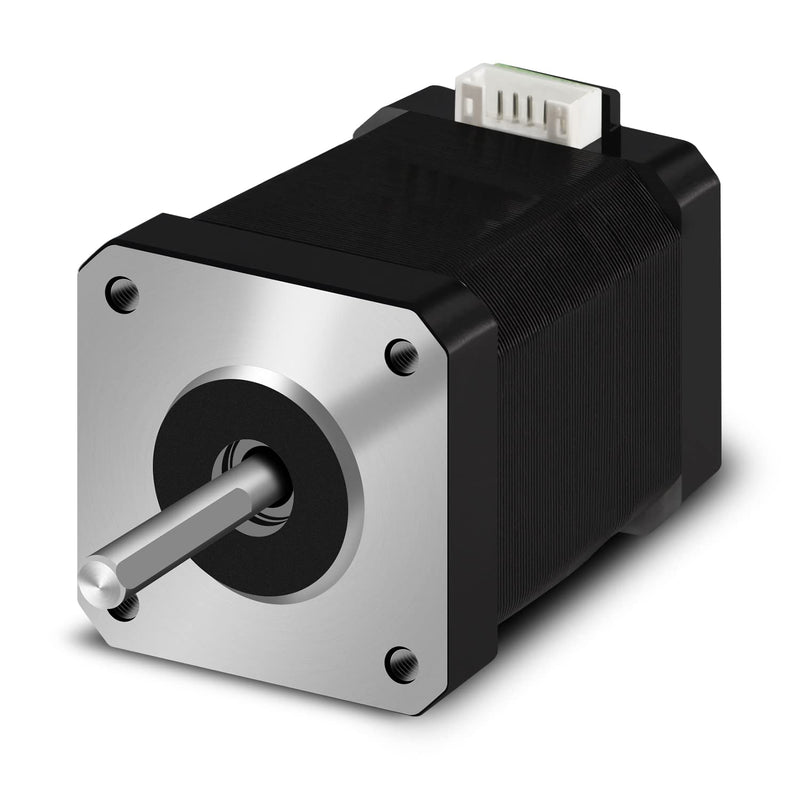 [Australia - AusPower] - Nema 17 Stepper Motor 42-48 1.5A-3.8V 2 Phase 4 Wires 1.8 Degrees with 39.3 inch Cable for Creality CR-10 10S Ender 3 3D Printer/CNC extruder and Y-axis 