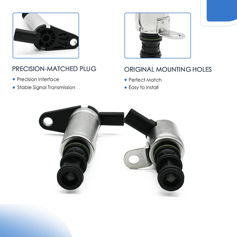 Engine Variable Valve Timing VVT Solenoid V6 3.6L Compatible with Voyager Durango Gladiator Grand Cherokee Wrangler 1500 1500 Classic 16 17 18 19 20 21 22 23 Replaces 5047901AC 5047897AC