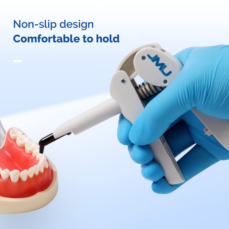 [Australia - AusPower] - JMU Dental Composite Gun Dispenser Applicator Autoclavable, Comes with 5 Unidose Copsules Cartridge Tips, Plastic Caps 