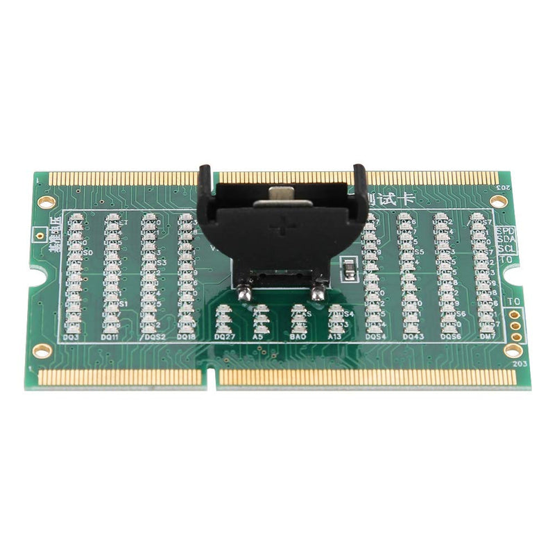 [Australia - AusPower] - DDR3 SODIMM Test Card, Professional Memory Diagnostic Tool with Light Display, Real Time Results Analyzer, Laptop Notebook Repair, Computer Maintenance Essential common DDR3 