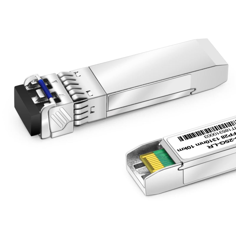 [Australia - AusPower] - 25G SFP28 LR for Brocade 25G-SFP28-LR, 25GBASE-LR SFP28 1310nm 10km DOM LC SMF Optical Transceiver Module 25GBASE-LR: 10km 