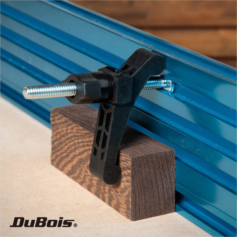 [Australia - AusPower] - DuBois 51045 T Track Mini Hold Down Clamps Woodworking Series, 3-3/4" x 3/4" CNC Router Clamp, 2PK 3-3/4" Mini Hold down clamp, 2PK 