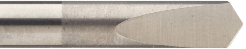 Chicago Latrobe 78485 780 Solid Carbide Spade Drill Bit, Uncoated (Bright) Finish, Round Shank, 118 Degree Conventional Point, 5/32" Size 5/32"