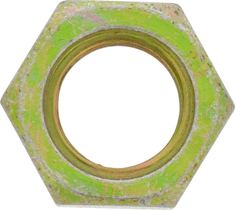 Hillman 50 Pcs Grade 8 Coarse Thread Hex Nuts (1/2"-13) | Heavy Duty Hex Nuts for Bolts & Threaded Rods | Yellow Dichromate Zinc-Plated Grade 8 Steel Fasteners for Construction & Machinery