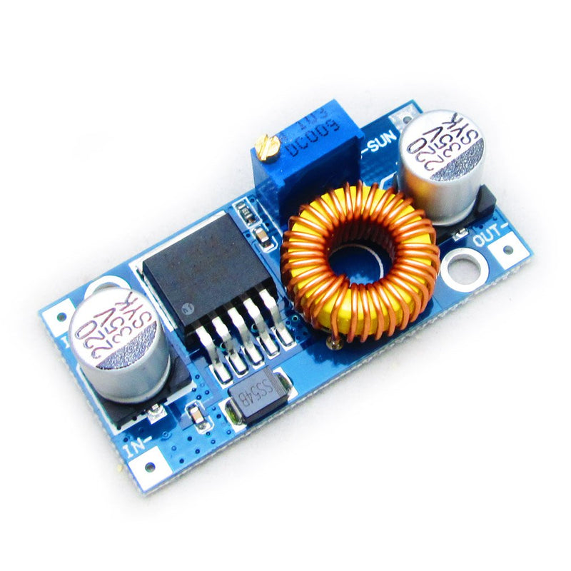 Hailege 3pcs XL4005 5A Adjustable DC-DC Down Power Module Non-Isolated Downward Module 4-35V to 1.25-32V