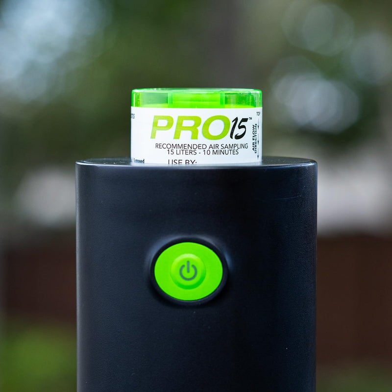[Australia - AusPower] - PRO15 Professional Air Sampling Cassettes (12 Pack) - Compatible with 15 LPM Pumps for Reliable Indoor Air Quality Mold Detection. Used by Thousands of InterNACHI / IAC2 Home Inspectors Nationwide 