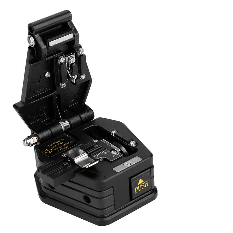 Fiber Optic Splitter, SKL-6C Precision Fiber Optic Splitter Glass Fiber Cutting Tool with 3 Wrenches, Bag and User Manual