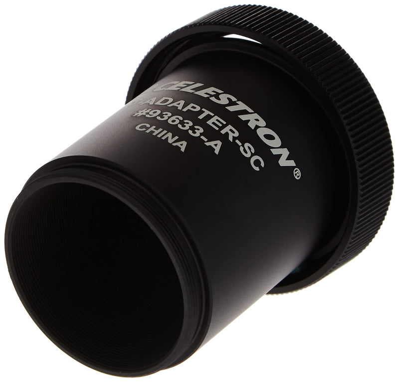 [Australia - AusPower] - Celestron T-Adapter with SCT 5, 6, 8 with 9.25, 11, 14, Black (93633-A) 