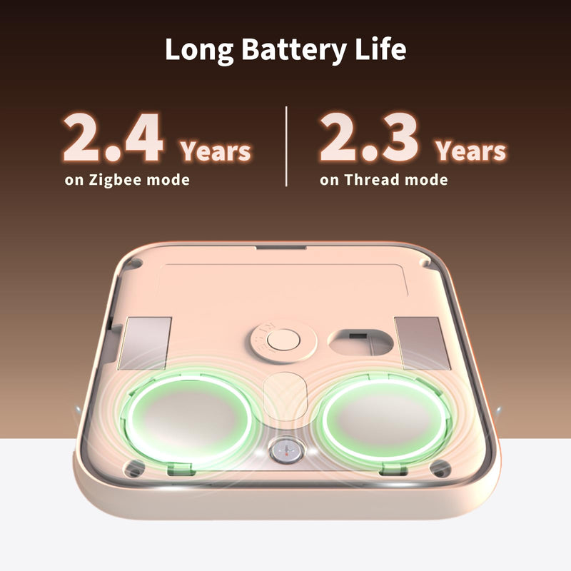 [Australia - AusPower] - Aqara Thread/Zigbee Smart Climate Sensor W100 with Aqara Temperature Humidity Sensor, Remote HVAC Control, 3 Customizable Buttons,Works with Apple Homekit, Alexa, Google 