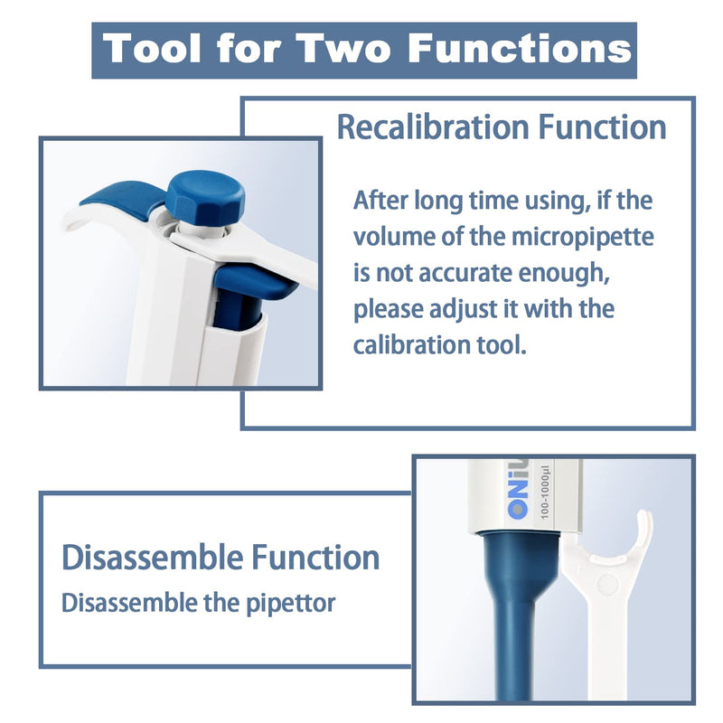 [Australia - AusPower] - ONiLAB 100-1000ul High-Accurate Pipettor Single-Channel Manual Adjustable Variable Volume Pipettes, 7010101014 