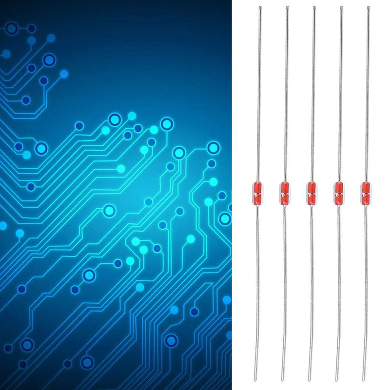 Heat Resistors Temperature Control MF58 Thermistor 1K 5K 10K 10PCS Temperature Measurement Household Appliance Car Air Conditioner (10K)