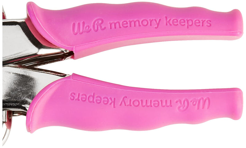 We R Memory Keepers- Crop-A-Dile Eyelet Setter Punch Kit, Pink, Includes 100 Eyelets, Comfort Handle, for 1/8 or 3/16 Inch Holes, Metal, Craft Paper, Leather, Fabric and More Single