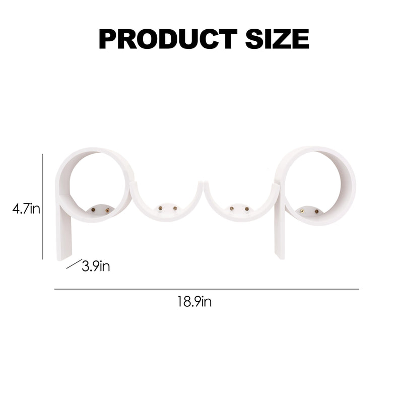 Stylor Funny Toilet Paper Roll Holder - Humorous Poop Sign Bathroom Decor, Cute Space-Saving Wall Mount Decor, Functional Bathroom Storage Accessories