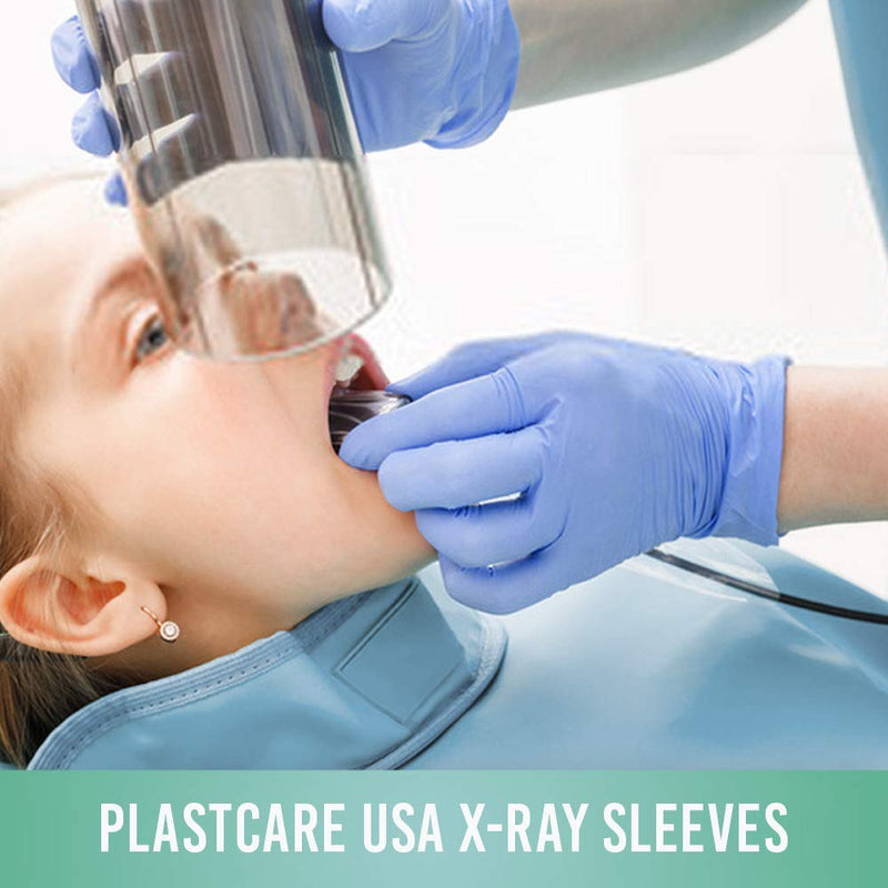 [Australia - AusPower] - Disposable Plastic Digital X-Ray Sensor Cover Barrier Sleeves (Box of 500) (8" x 1 3/8") by PlastCare USA 8" x 1 3/8" 