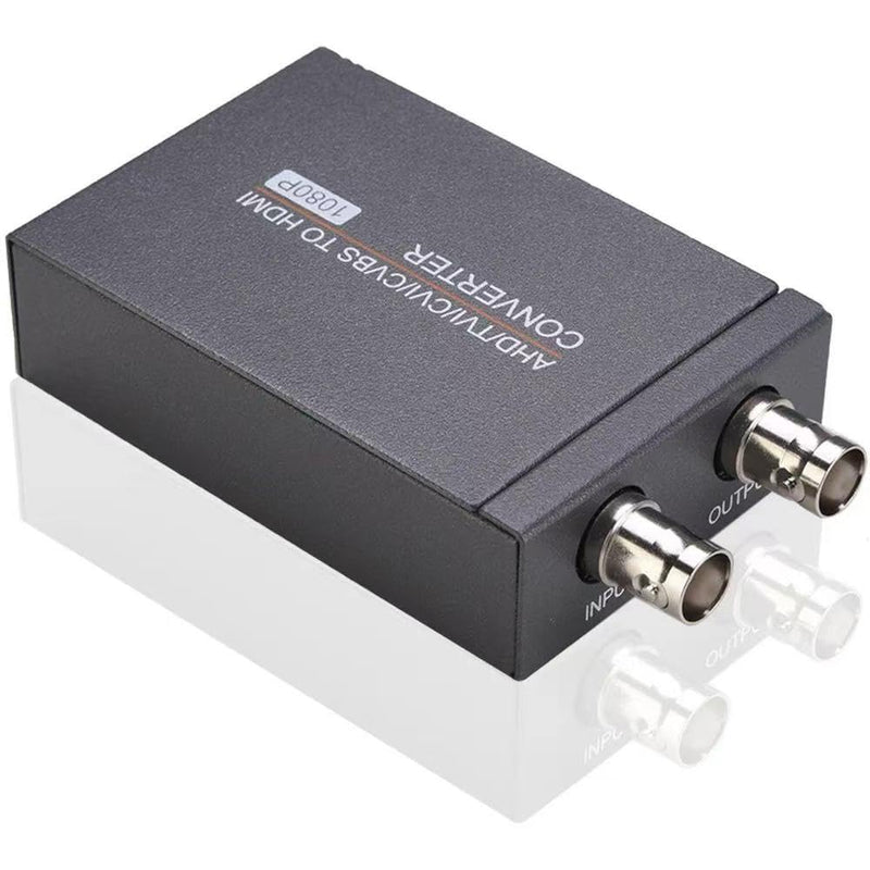 AHD/TVI/CVI/CVBS to HDMI Converter BNC to HDMI Video Adapter for Monitor HDTV DVRs